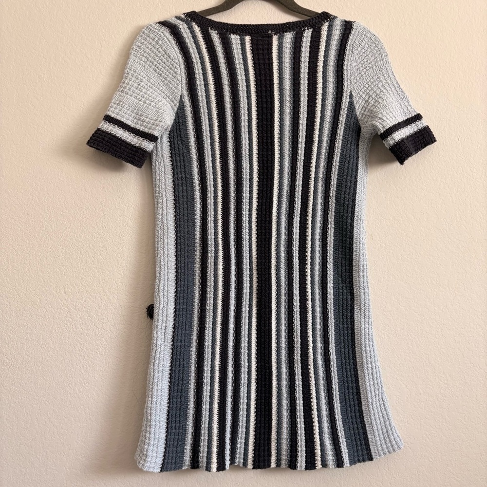 Free People Lollipop Short-Sleeve Lace-Up Sweater Dress - size small - Picture 10 of 10